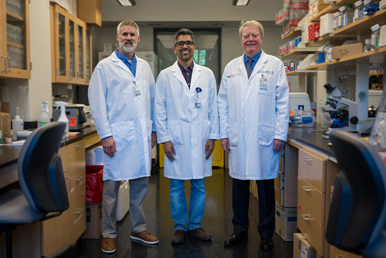 David Feith, PhD, Bishal Paudel, PhD, and Thomas P. Loughran Jr., MD