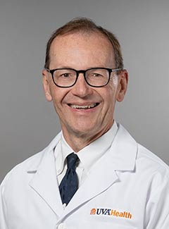 A picture of Dr. Grabb, a pediatric neurosurgeon